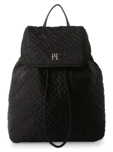 Tommy Hilfiger - Plecak damski, czarny - Plecaki - miniaturka - grafika 1