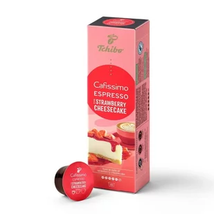 Tchibo Cafissimo Strawbeery Cheesecake 10 kapsułek - Kawa w kapsułkach i saszetkach - miniaturka - grafika 1