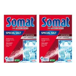 2x Sól do zmywarki SOMAT ochronna 1,5 kg - Środki do zmywarek - miniaturka - grafika 1