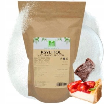 Ksylitol Xylitol Słodzik 1kg czysty zdrowy zamiennik cukru naturalny 1000g