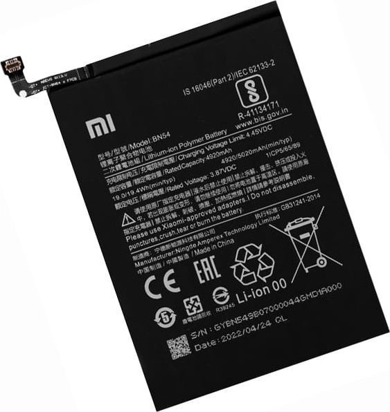 Bateria OEM Bateria do XIAOMI REDMI 9 5020mAh BN54