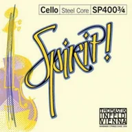 Akcesoria do instrumentów smyczkowych - Thomastik Saiten für Cello Spirit! Fractional - kleine Größen Satz 3/4 mittel Chrom 640914 - miniaturka - grafika 1