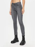 Spodnie damskie - Liu Jo Jeansy UF3035 D4614 Szary Slim Fit - miniaturka - grafika 1