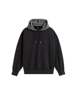 Bluzy damskie - Bluza Damska VANS Effy Hooded Crew Black VN000R3FBLK1 S - miniaturka - grafika 1