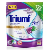 Środki do prania - Triumf Kapsułki do prania kolorowych tkanin 2w1 Farb-Brillanz 30 szt. - miniaturka - grafika 1