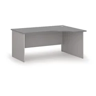 Biurka - Biurko narożne PRIMO GRAY, 1600 x 1200 mm, prawe, szary/grafit - miniaturka - grafika 1