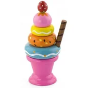 Zabawki interaktywne dla dzieci - Viga Viga 51321 Mini piramidka lody owocowe z truskawką 0942 [6120440] - miniaturka - grafika 1