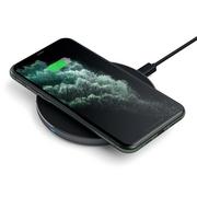 Ładowarki do telefonów - SATECHI SATECHI ALUMINUM TYPE-C PD & QC WIRELESS CHARGER Space Gray | iPhone Xs / Xs Max / Xr / X / 8 / 8 Plus ST-IWCBM - miniaturka - grafika 1