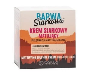 Barwa Siarkowa Moc Krem matujący 50ml - Kremy do twarzy - miniaturka - grafika 5