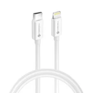 Kable USB - Forcell Kabel Usb-C Do Lightning 8-Pin Mfi 3a/9v 30w (Max) C901 1m Biały - miniaturka - grafika 1