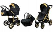 Wózki dziecięce - BabyLux GoldLux ALU 3w1 5904905103154 - miniaturka - grafika 1