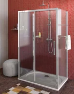 Kabiny prysznicowe - Polysan Lucis Line - Prysznic trójścienny 120x80x80 cm, wariant L/P, aluminium polerowane DL1215DL3315DL3315 - miniaturka - grafika 1