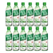 Soki i napoje niegazowane - Drink2me Napój Alo Alo z cząstkami aloesu Zestaw 12 x 500 ml - miniaturka - grafika 1