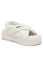 Sandały damskie - Puma Sandały Mayze Sandal Wns 38482904 Biały - miniaturka - grafika 1