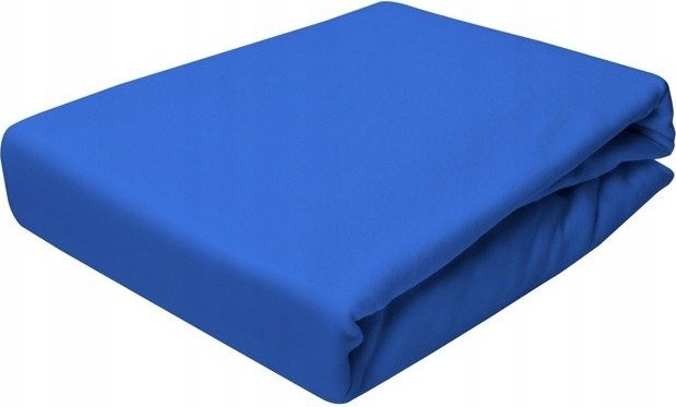 Prześcieradło Jersey Z Gumką 100X200 Ciemny Niebie