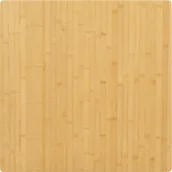 Pozostałe meble ogrodowe - vidaXL Blat do stołu, 90x90x2,5 cm, bambusowy - miniaturka - grafika 1