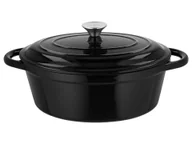 Naczynia żaroodporne - SILVERCREST® Brytfanna żeliwna, ⌀ 29 cm (Czarny) - miniaturka - grafika 1