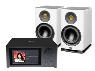 NAD C 700 V2 (czarny) + Solano BS283.2 (biały) - Zestawy stereo - miniaturka - grafika 1