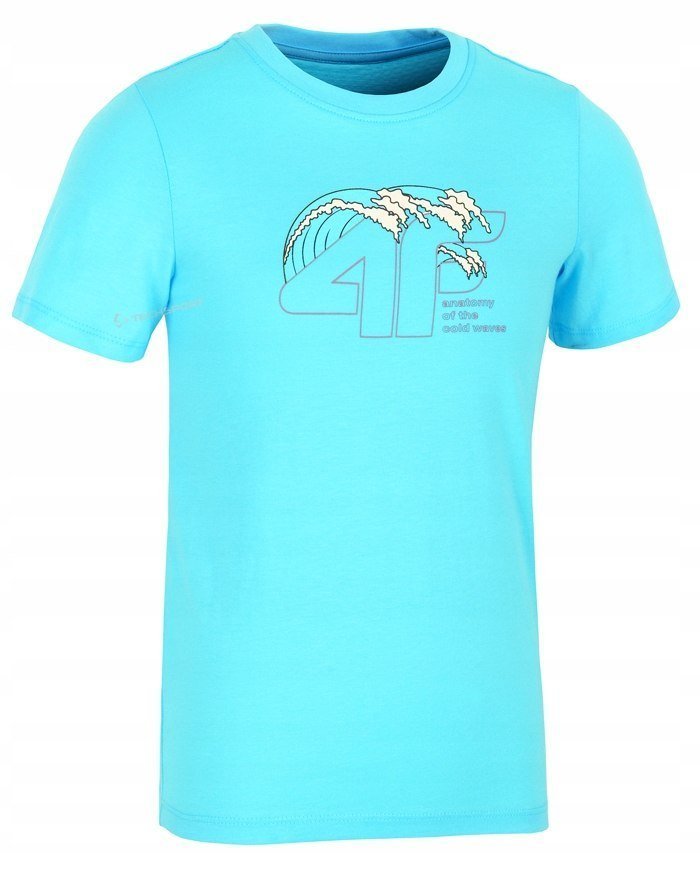4F CHĹOPIÄCA KOSZULKA T-SHIRT BAWEĹNA / rozm 134