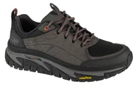 Sneakersy męskie - Skechers Arch Fit Road Walker 237488-CCBK, sneakersy męskie, szary - miniaturka - grafika 1