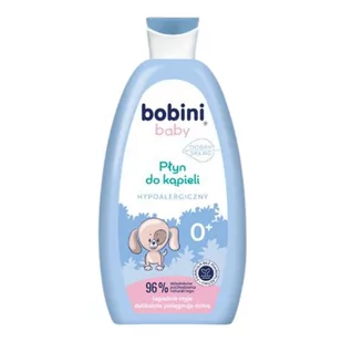BOBINI Baby Płyn hypoalergiczny do kąpieli dla niemowląt 300ml - Kosmetyki kąpielowe dla dzieci - miniaturka - grafika 1