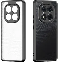 Dux Ducis Etui AIMO do Xiaomi Redmi Note 14 Pro 5G, przezroczyste z czarną ramką - Etui i futerały do telefonów - miniaturka - grafika 1