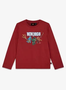 Bluza dziecięca LEGO LW Tano 620 - dark red - Bluzy dla chłopców - miniaturka - grafika 1
