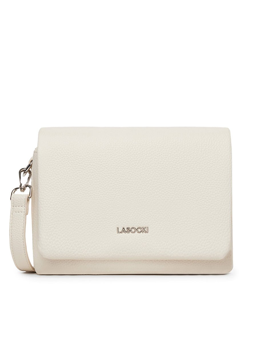 Lasocki Torebka Damskie Biały Lasocki-CEO-LSK-X-003-07 Ivory