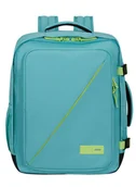 Plecaki - Plecak kabinowy American Tourister Take2Cabin M - dusty turquoise / lime - miniaturka - grafika 1