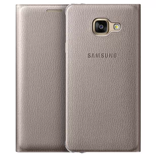 Samsung Etui Flip EF-WA310P do Galaxy A3 2016 A310F Gold - Etui i futerały do telefonów - miniaturka - grafika 2