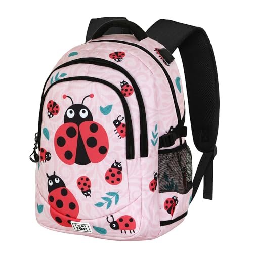 Oh My Pop! Ladybug -Plecak Running PLUS, Różowy, 34 x 46 cm, Pojemność 32 L