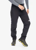Odzież trekkingowa męska - Spodnie softshell The North Face Diablo Reg Tapered Pant - tnf black - miniaturka - grafika 1