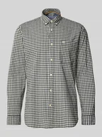 Koszule męskie - Koszula casualowa o kroju regular fit z kołnierzykiem typu button down - miniaturka - grafika 1