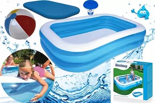 Basen rodzinny, dmuchany BESTWAY 305x183 - Baseny ogrodowe - miniaturka - grafika 3