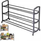 Szafki na buty - Półka Na Buty Obuwie Regał Regulowany Teleskopowy Organizer Szafka Półki - miniaturka - grafika 1