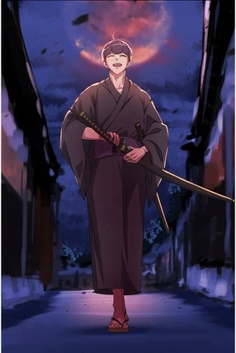 Plakat Anime Kaijuu 8-gou KAI8_026 A2 (custom)