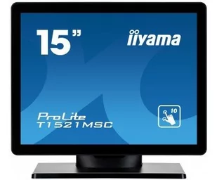 IIYAMA ProLite T1521MSC-B1 15" czarny - Monitory - miniaturka - grafika 1