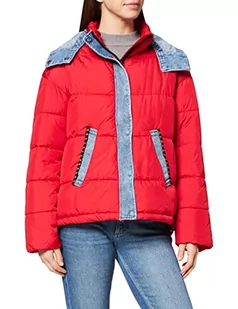 Desigual Kurtka damska Padded_Austen, czerwony, M - Kurtki damskie - miniaturka - grafika 1