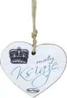 Dewocjonalia - Tabliczka drewniana - Mały Książe - serce - miniaturka - grafika 1