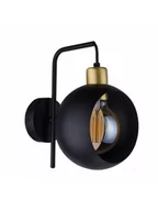 Lampy ścienne - TK Lighting Kinkiet Cyklop Black 2750 nowoczesna oprawa w kolorze czarnym 2750 - miniaturka - grafika 1