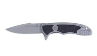 Noże - Smith&Wesson - Nóż składany Drop Point Silver/Black Handle - 1084306 - miniaturka - grafika 1