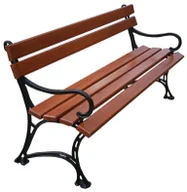 Ławki ogrodowe - Żeliwna Elior Ławka ogrodowa 150cm H0-B75 - miniaturka - grafika 1