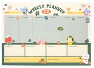 Notesy i bloczki - BT21 - planer tygodniowy A3 42x29,7 cm - miniaturka - grafika 1