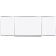 Tablice i flipcharty - B2B Partner Tablica otwierana tryptyk, 120x400 cm YDB-011 120*400 - miniaturka - grafika 1