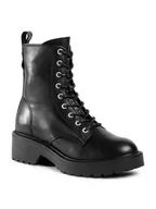 Kozaki damskie - Steve Madden Trapery Tornado SM11000902-03001-017 Czarny - miniaturka - grafika 1