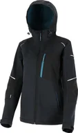 Kurtki i kamizelki sportowe damskie - 4f KURTKA SOFTSHELL Z KAPT. DAMSKA CZAR.-TURKUS.,"3XL",CE,LAHTI - miniaturka - grafika 1