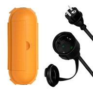 Przedłużacze i rozgałęźniki - Zestaw przedłużacza kabla zasilającego, skrzynka ochronna, 3 m, LogiLink - miniaturka - grafika 1