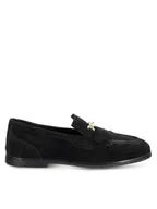 Półbuty damskie - Gant Loafersy 31573124 Czarny - miniaturka - grafika 1