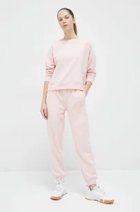 Puma dres damski kolor różowy - Dresy damskie - miniaturka - grafika 1