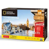 Puzzle - Cubicfun National Geographic, puzzle 3D Tower Bridge - miniaturka - grafika 1